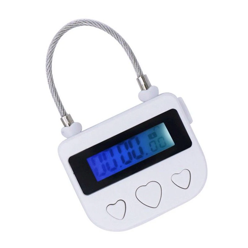 

Multipurpose USB Time Lock Electronic Timer Lock Tool for Ankle Handcuffs Mouth Gag