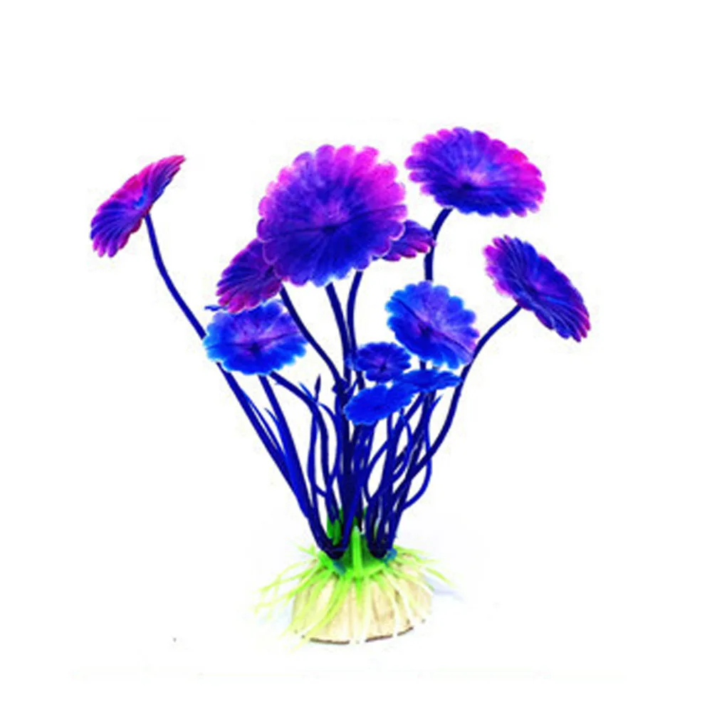 

1pc Artificial Aquarium Decoration Plastic Plant Fish Tank Plant Grass Ornament Decor Aquarium Decor Plant Landscape