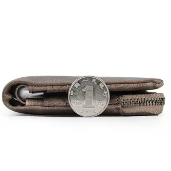 

1Pc Men's Leather Short ID Wallet Purse Credit Card Slots Casual Coin Change Pocket New