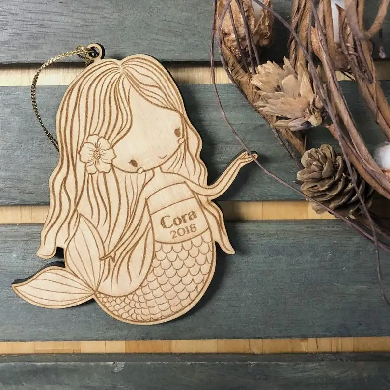 деревянная русалка