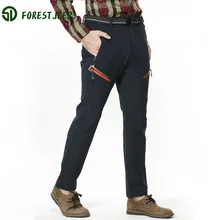 Мужские зимние новые стильные уличные вельветовые Мягкие штаны, теплые брюки, уличные спортивные свободные лыжные штаны большого размера 8622