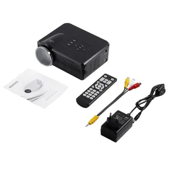 

Mini LED Video Projector Portable TV DVD Game Projectors LCD HD Video 3D Home Theater Education HDMI VGA AV USB Beamer BL-35