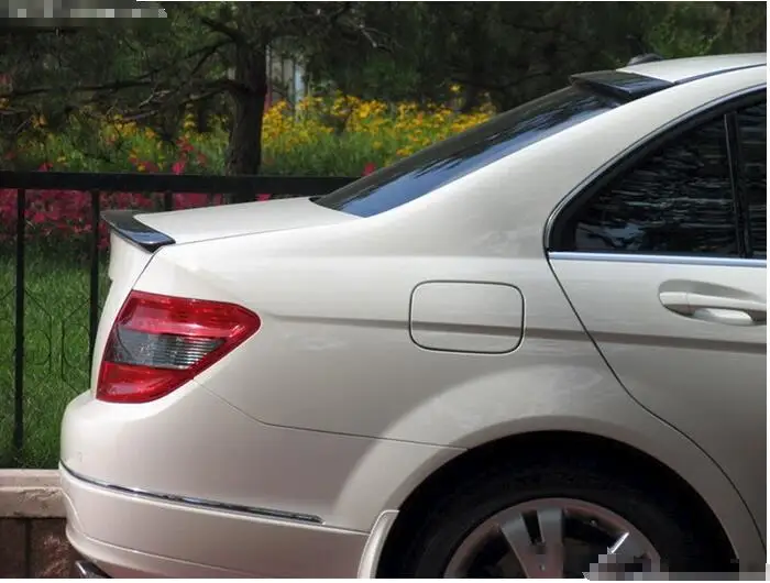 Для Mercedes Benz W204 спойлер на крыше 2008 2014 c класс C180 C200L C63 Высокое качество ABS