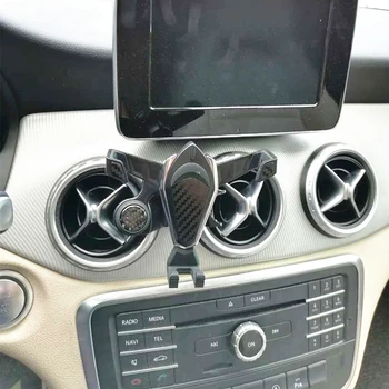 

Car Air Vent Outlet Dashboard Mobile Cell Phone Holder Reaction Clip Mount Cradle GPS With Aromatherapy For Benz GLA 2019