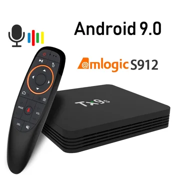 

Android 9.0 TX9s TV Box 2GB 8GB Set Top Box 2.4G Wifi 4K Netflix Youtube Assistant Media player Free Apps Very Fast top Box
