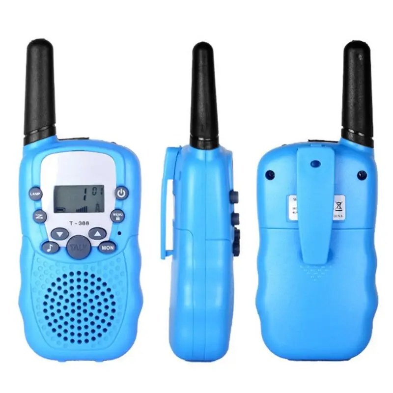 1PairX Child Kids Walkie Talkie Parenting Game Mobile Phone Telephone Talking Toy 3-5KM Range for kids
