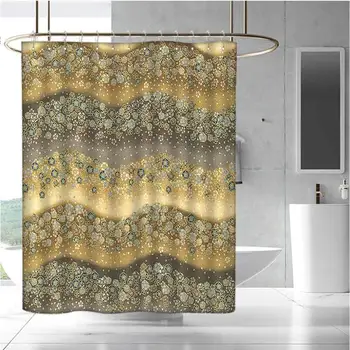 

3D Printed Shower Curtain Hotel Quality, Machine Washable