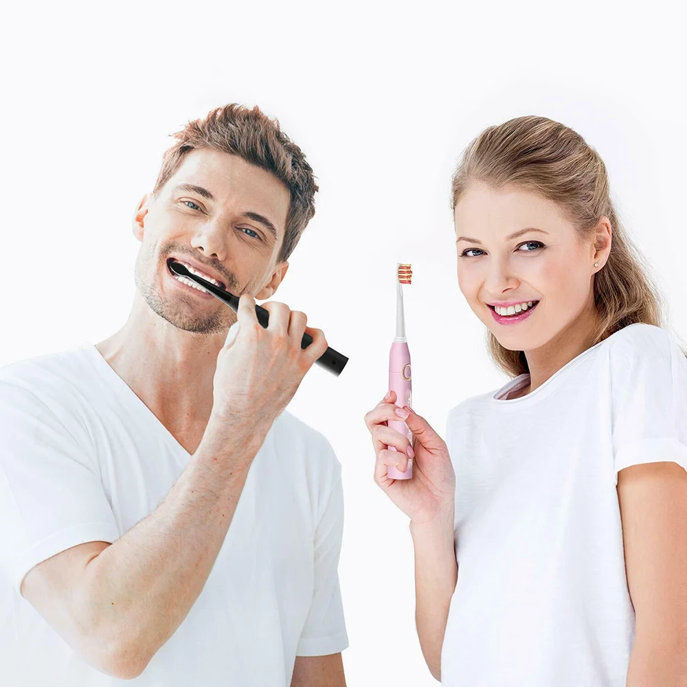 Fairywill Sonic Electric Toothbrushes USB Charger 5 Modes Smart Timer Rechargeable Whitening Toothbrush for Adults and Kids Fairywill Sonic Electric Toothbrushes USB Charger 5 Modes Smart Timer Rechargeable Whitening Toothbrush for Adults and Kids