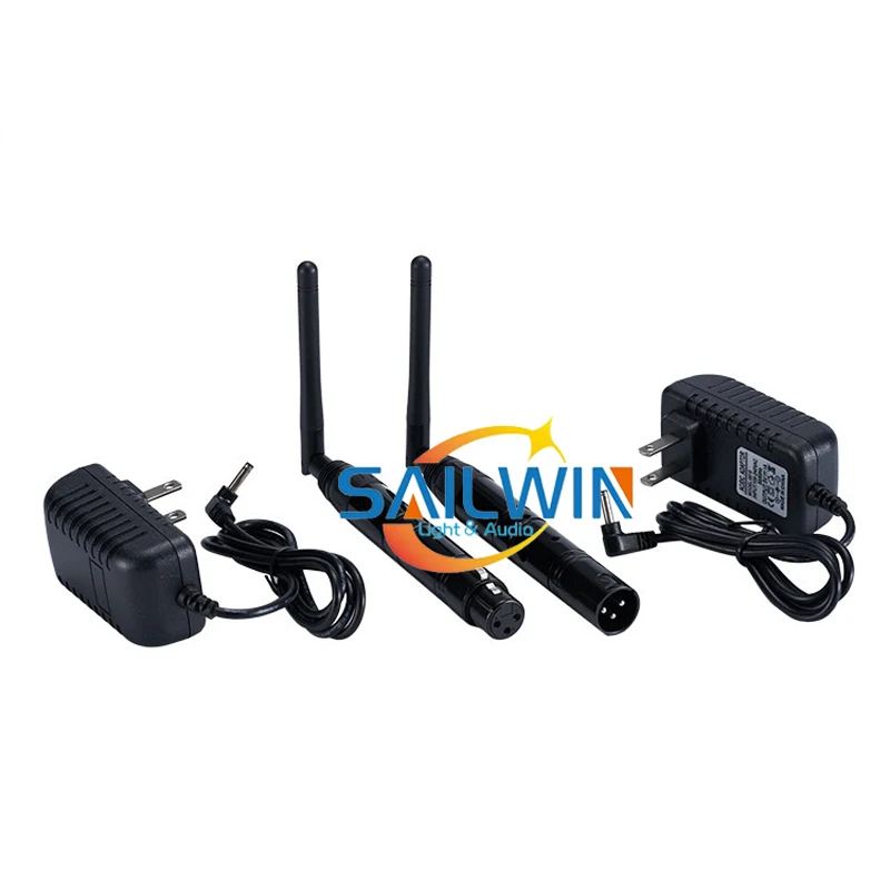 Беспроводной приемник DMX для светодиодного освесветильник на батарейках 12 В 1