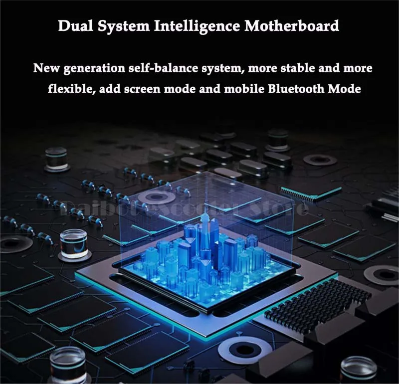 Daibot Offroad Hoverboard Two Wheels Self Balancing Scooters With Bluetooth Speaker 19 Inch 60V 1200W2 Adult Electric Scooter (1)