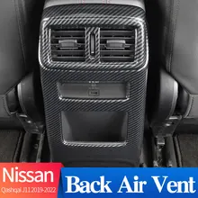 

Back Air Vent For Nissan Qashqai J11 2019-2022 Protection Cover Cap Scratch-resistant Wear-resistant Car Decoration Supplies