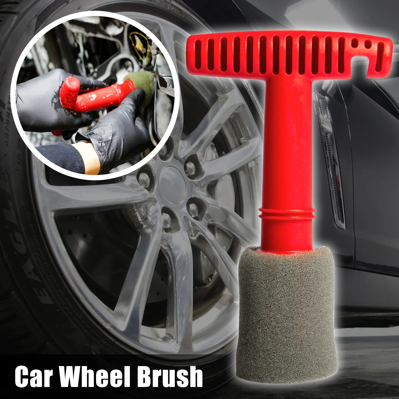 Car Wheel Brush Detailing Brushes For Auto Cleaning Wheels Tire