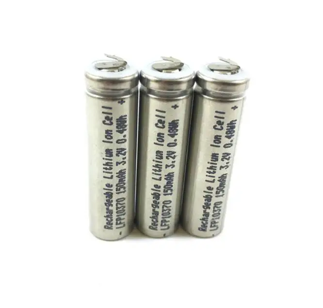 Литиевая аккумуляторная батарея LiFePo4 10370 LFP10370 150 мАч перезаряжаемая высокой
