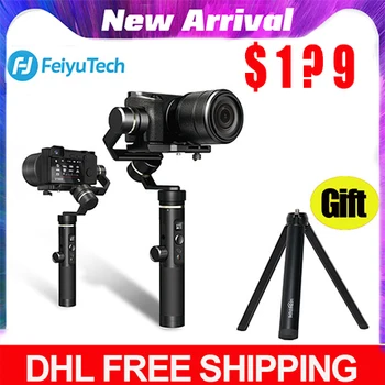 

Feiyu tech G6 Plus 3-Axis Brushless Gimbal Stabilizer for Micro-single Canon Sony Action Camera Smartphone xiao mi Gopro 7 6 5