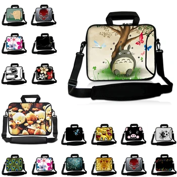 

Laptop Bag Neoprene Handle Messenger Briefcase 10 12 13 14 15 17 15.6 13.3 17.3 Inch Notebook Chromebook Carry Bag For Macbook