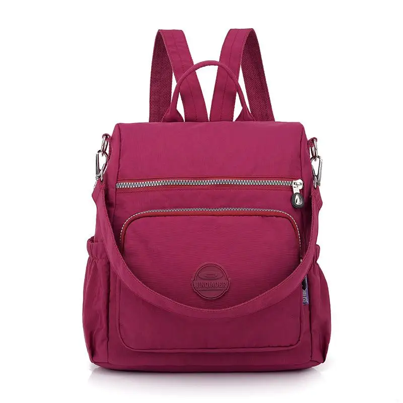 Многофункциональный женский модный рюкзак Mochila, трендовый холщовый рюкзак, водонепроницаемые школьные сумки, 4 цвета, сумка для путешествий - Цвет: Multipurpose Backpac