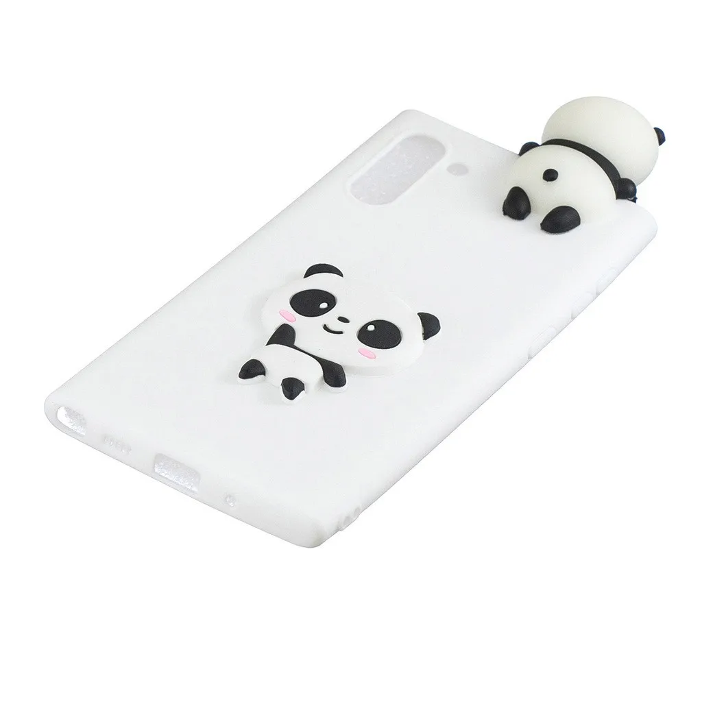 For Samsung Galaxy Note 10 6.3inch Panda New Personalized Print Phone Case Ultra Thin Soft Silicone Cute Cartoon Phone Case