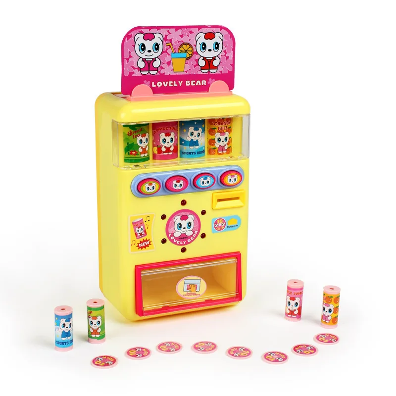 

802 Talking Music Vending Machine Automatic Cash Register Children Play House Infants Educational Toy