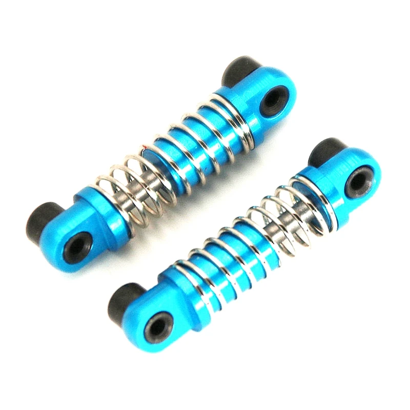 2 шт. 1/28 RC Алюминиевые амортизаторы для WLtoys автомобиля K969 K989 K999 P929 4WD короткие курс