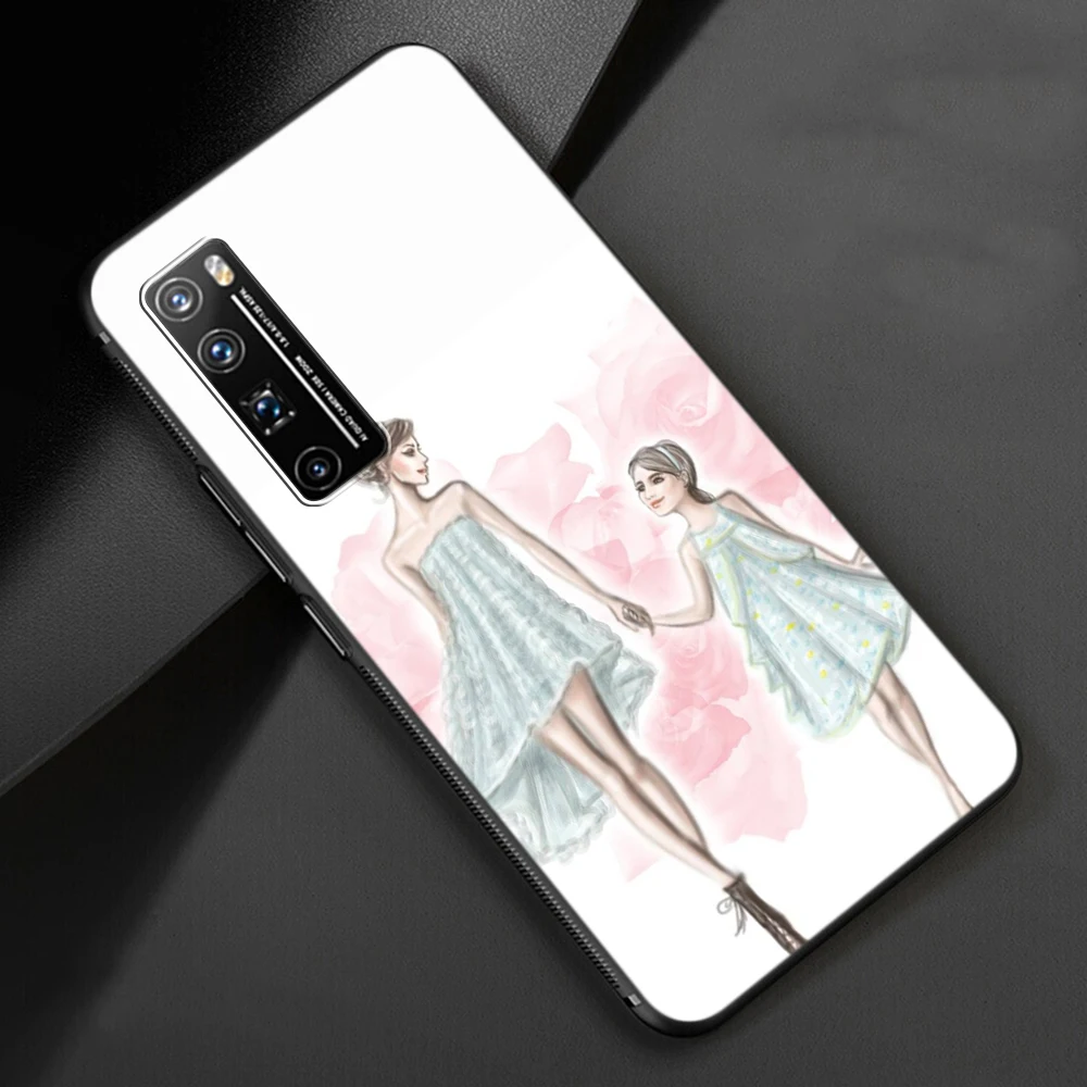 Модный мягкий силиконовый чехол для Huawei P10 P20 P30 P40 Lite Pro Max|Бамперы| |