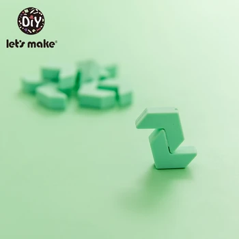 

Let's Make BPA Free Arrow Silicone Bead Teething 100pc Silicone Teether Pacifier Clips Chian Making Baby Teether Baby Toy