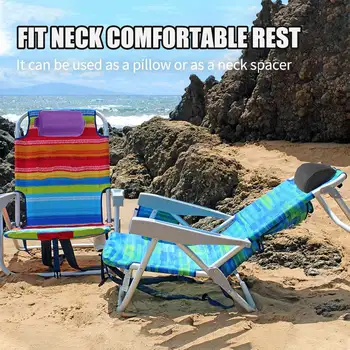 

Head Cushion Universal Patio Backyard Headrest Folding Chair Head Cushion Garden Neck Pillow