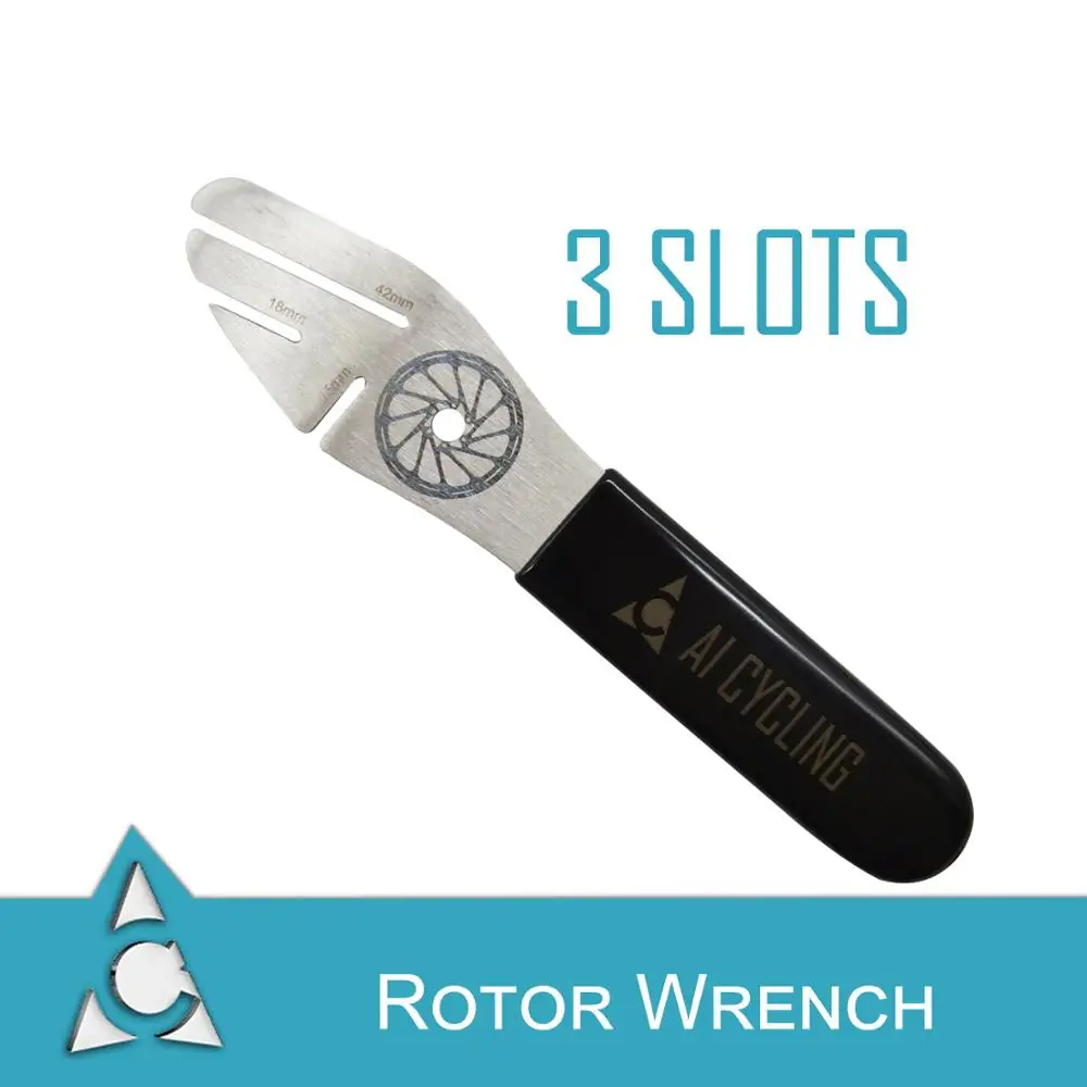 Stainless Steel Bicycle Brake Disc Rotor Correction Wrench Alignment