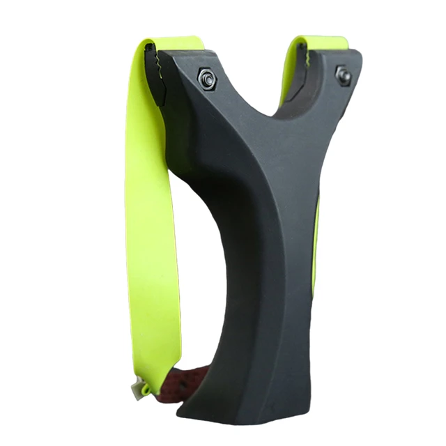 Powerful Plastic Catapult With Strong Rubber Band Slingshot Catapult Outdoor Hunting Accessories 6