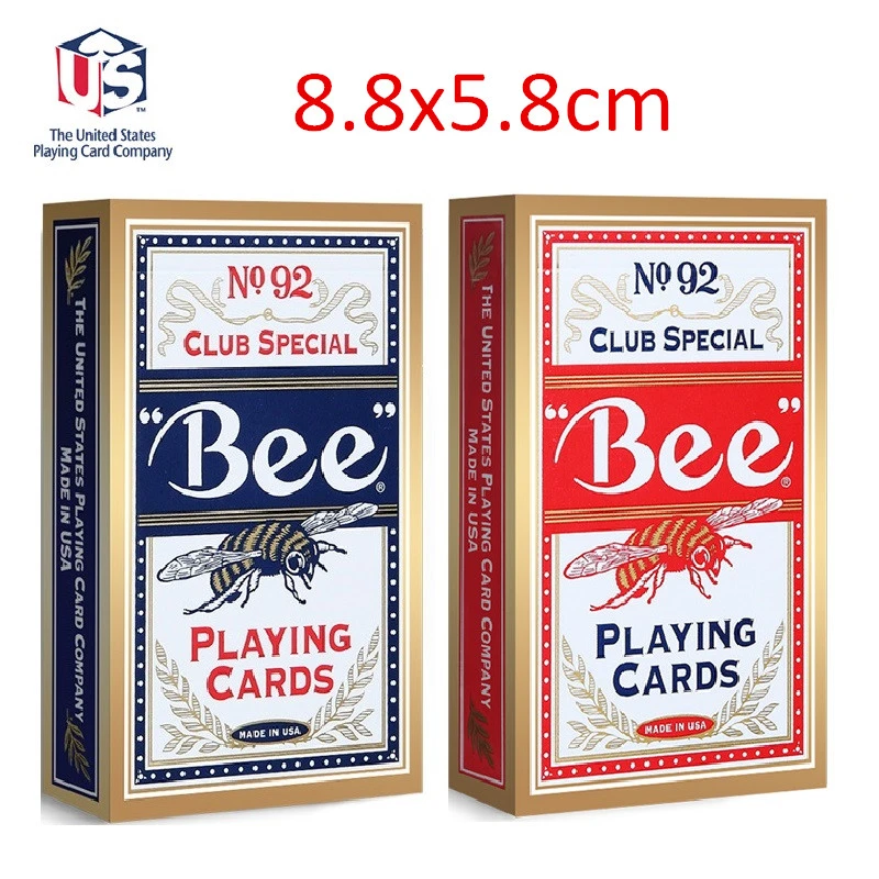 Bee Playing Cards No 92 Club Special Deck Bridge Size Uspcc Poker Magic Card Games Mgaic Tricks Props For Magician Card Games Aliexpress