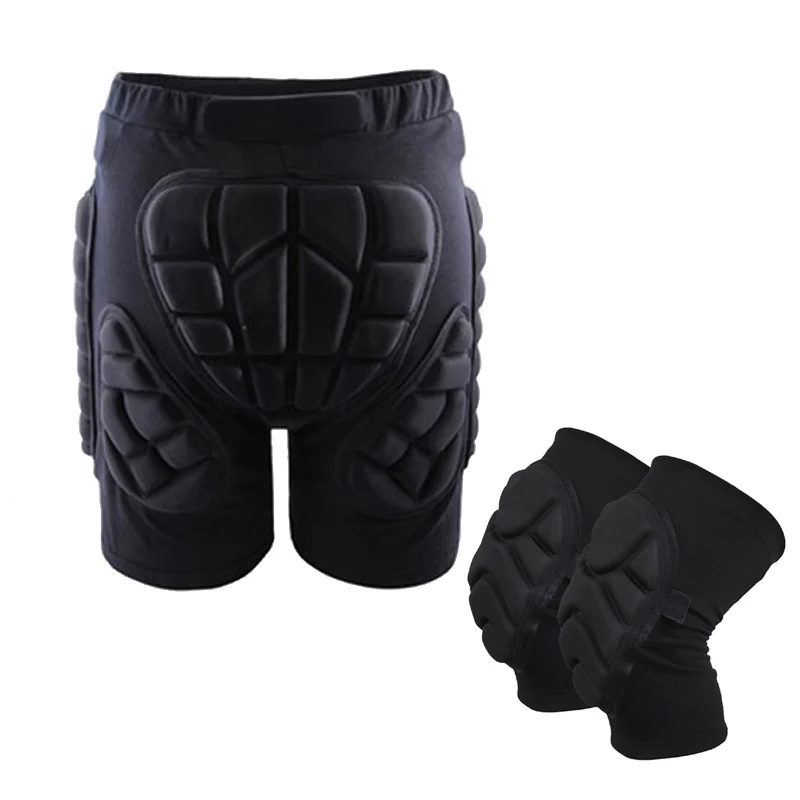 Ski Skate Shorts for Men Women with Hip Pad for Protection sports shorts,protective shorts,hip protective pads
