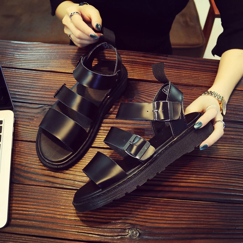 

Retro Women Sandals 2020 Wedge Platform Gladiator Sandals Women Summer Shoes Genuine leather Heels Sandal Female Sandalias Mujer