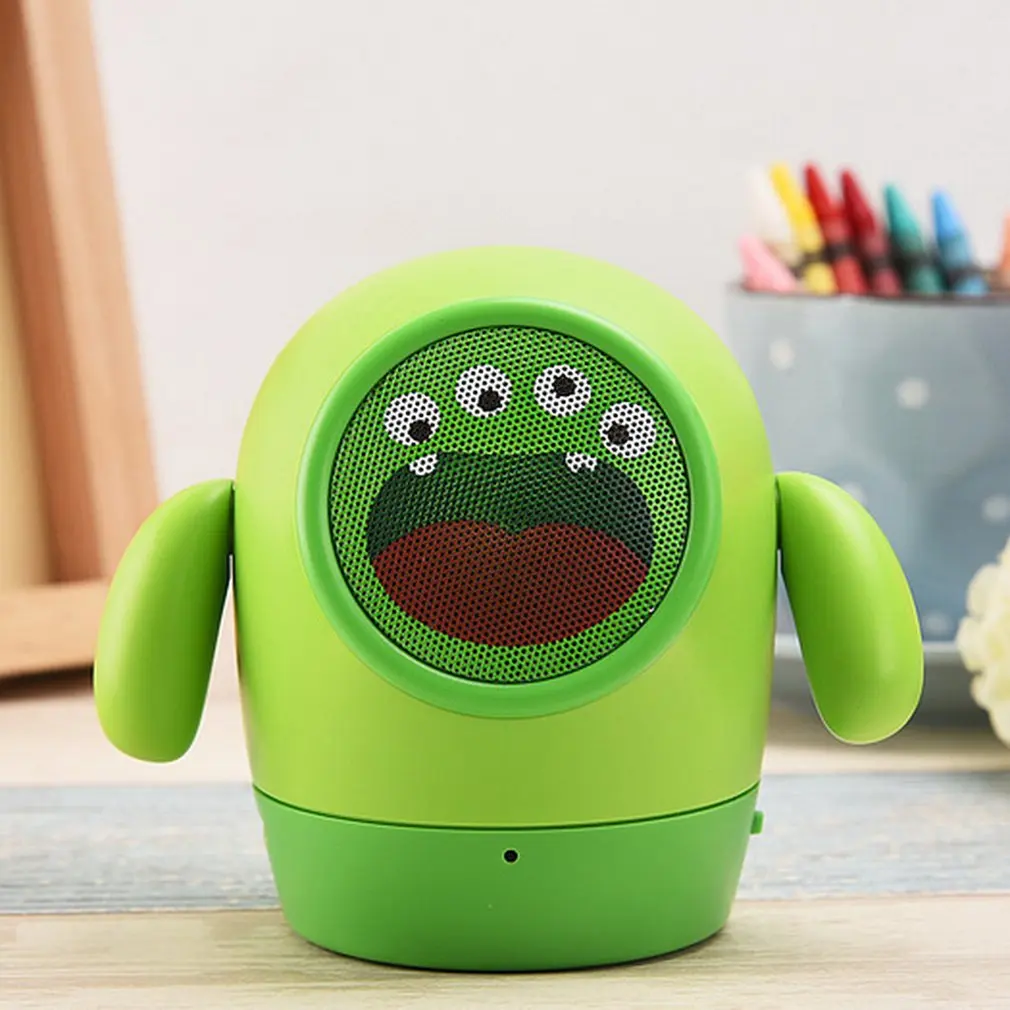 Мини-динамик портативный беспроводной динамик Hands-free MP3-плеер микрофон TF USB игрушечный динамик