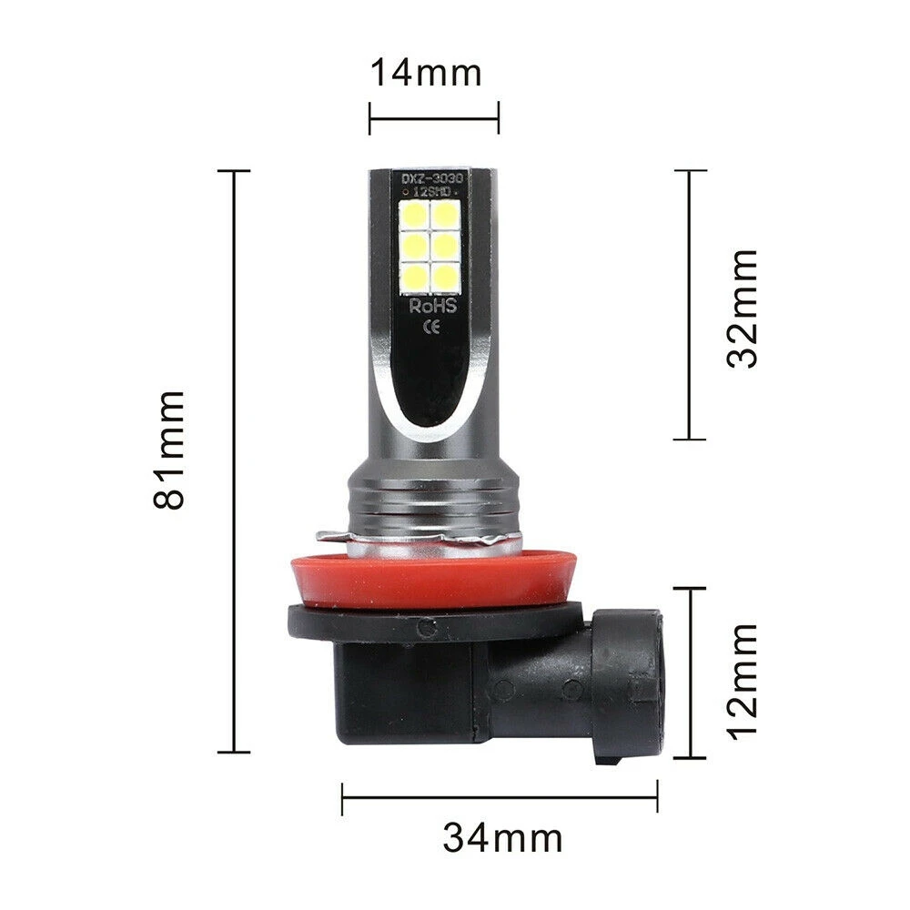 Для освещения автомобиля 2 шт. H7 H11 9005 9006 CSP налобный противотуманный фонарь 12V 24V 110W светодиодный фары лампы 20000LM 6000 К супербелый Mayitr