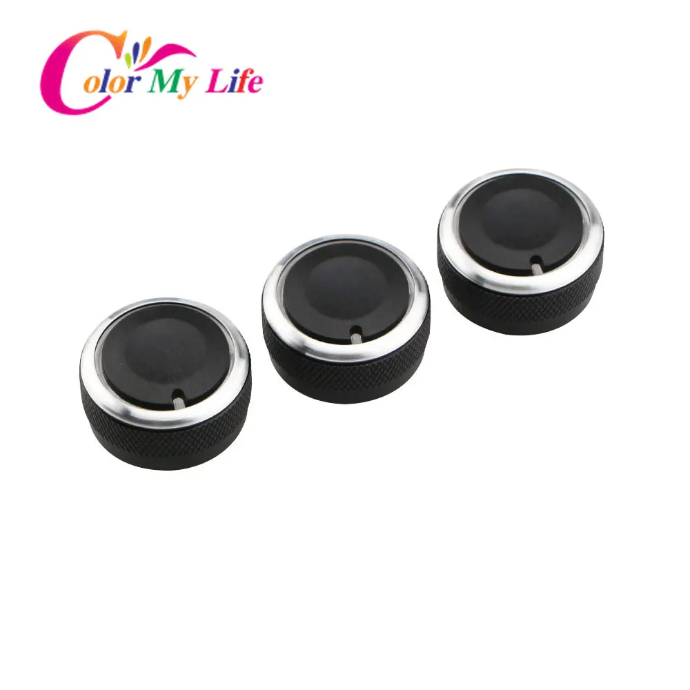 3 шт./компл. алюминиевый сплав автомобильный ручной кондиционер переключатель