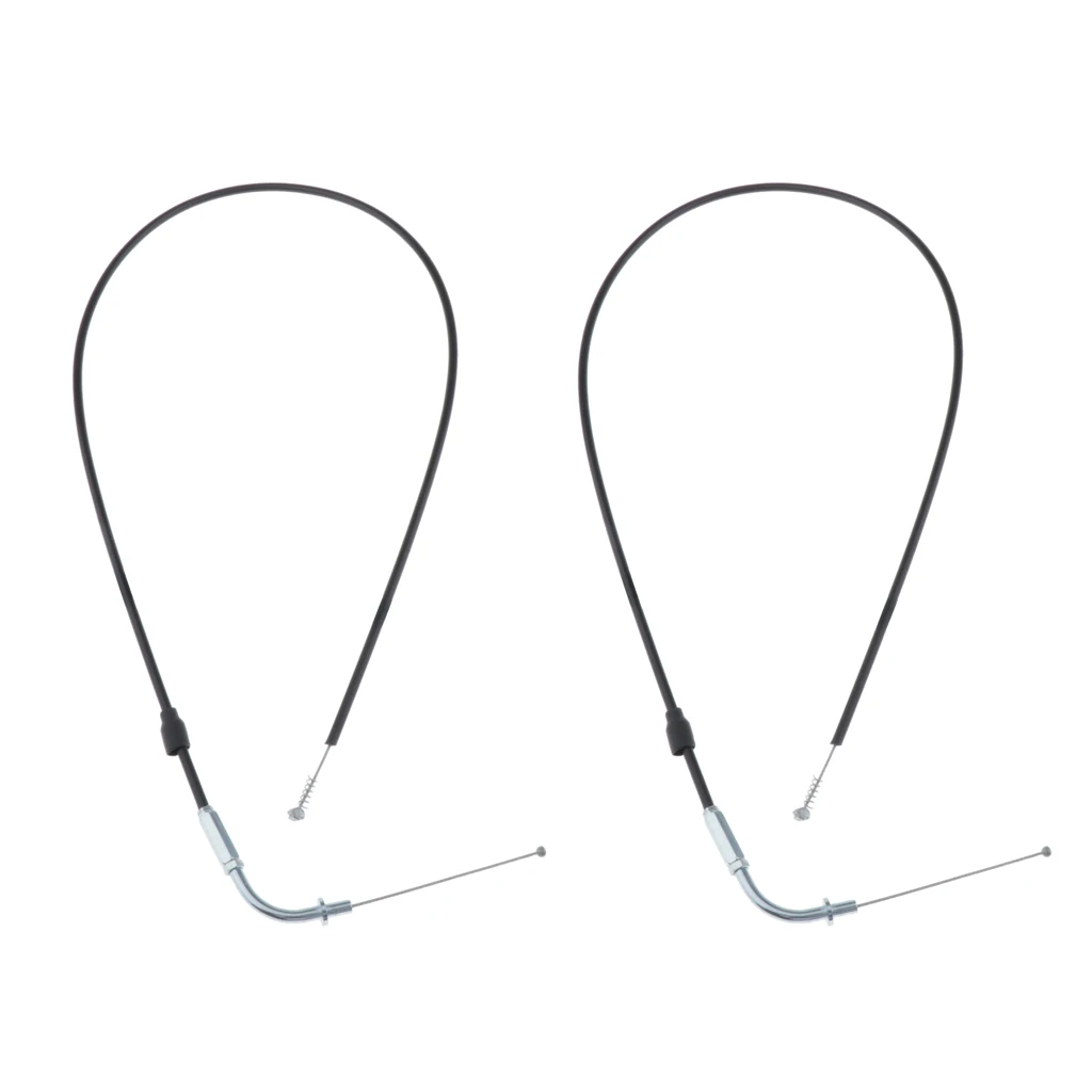 2pcs Motorcycle Throttle Cable Line Assembly for Harley Sportster XL1200 XL883 1200 883, 90cm 35.5