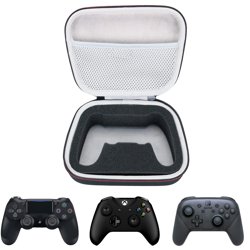 Жесткий чехол для хранения EVA переносная сумка Xbox One s/PS4/Switch Pro с сетчатым