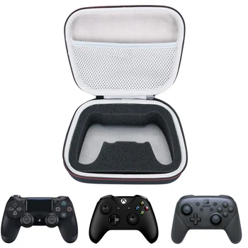 

Storage EVA Hard Case Travel Carrying Portable Bag for Xbox One s/PS4/Switch Pro Controller with Mesh pocket Fits Plug