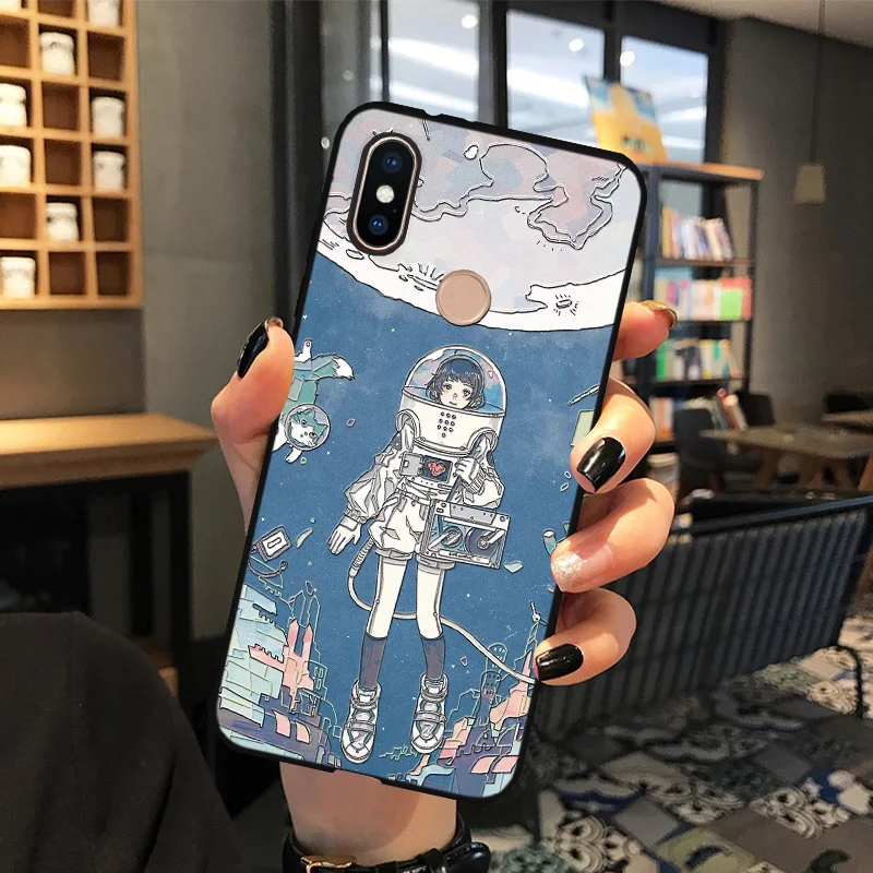 TPU для Xiao mi Red mi 7 6 Pro 6A 5 Plus 5A модная трендовая 3D крышка тиснения для Xiaomi mi 8 A2 Lite 9T Pro 9 SE A1 Pocophone F1 чехол