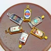 6Pcs 1/12 Dollhouse Miniature Accessories Mini Resin Whiskey Wine bottle Simulation Furniture Model Toys for Doll House Decor ► Photo 2/6