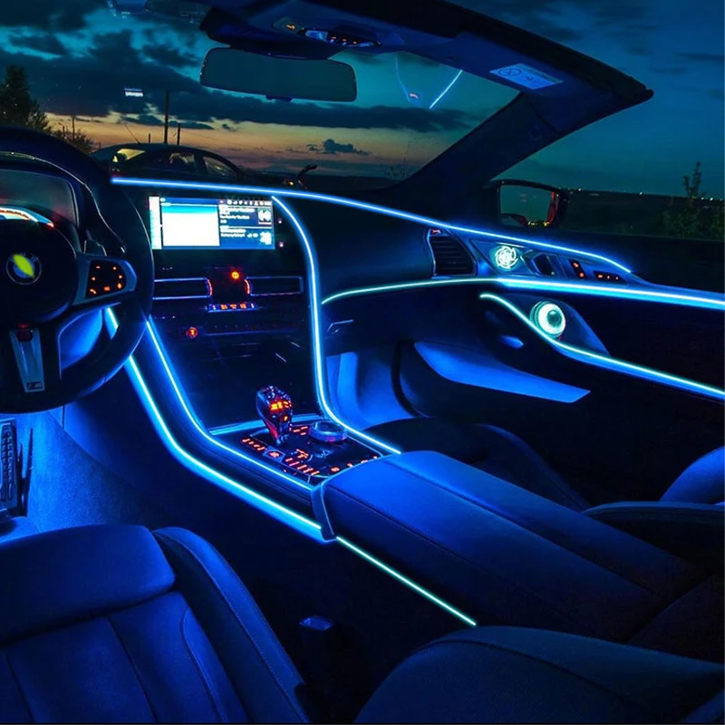 Intérieur de la voiture RVB IC Siècle des Lumières Led, décoration  intérieure LED