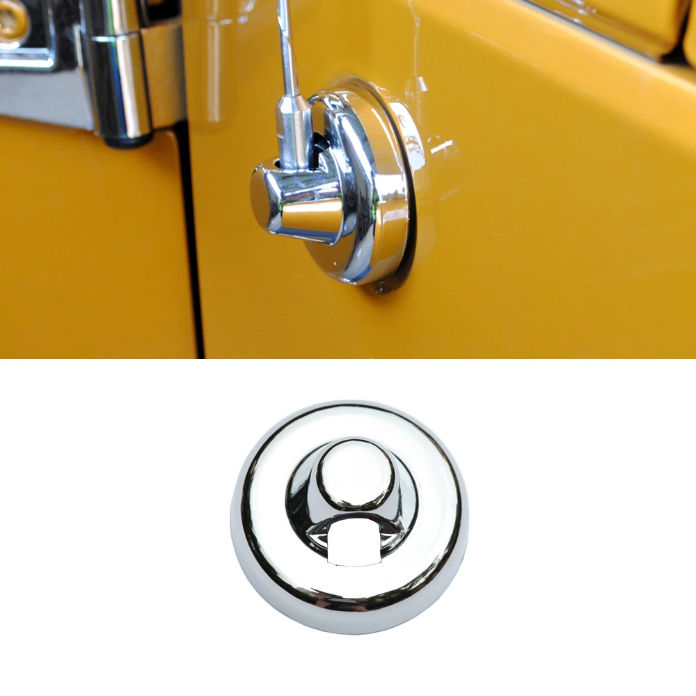 Antenna Base Decoration Cover Trim Sticker Decal for Jeep Wrangler JK