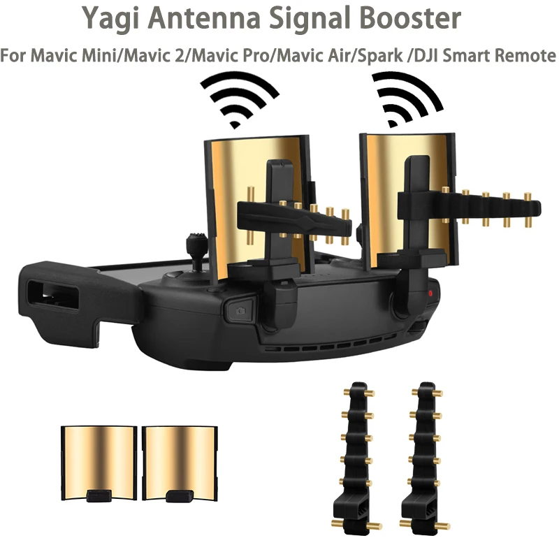 Контроллер дрона Yagi антенна усилитель сигнала расширитель диапазона для DJI Mavic Air