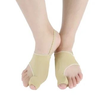 

1Pair Toe Separator Hallux Valgus Bunion Corrector Orthotics Feet Bone Thumb Adjuster Correction Pedicure Sock Straightener Y1