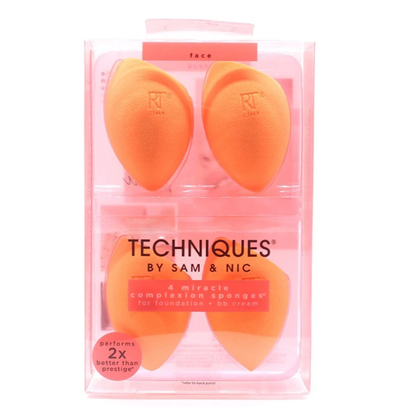 Wet and dry use Gourd Puff Makeup Ball Sponge Makeup puff Egg Storage Rack 3 in 1 gift pack Set
