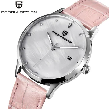 

PAGANI DESIGN Top Brand Japan Quartz Movement Contracted Watch Women Fashion Casual Leather Calendar Waterproof Wristwatch