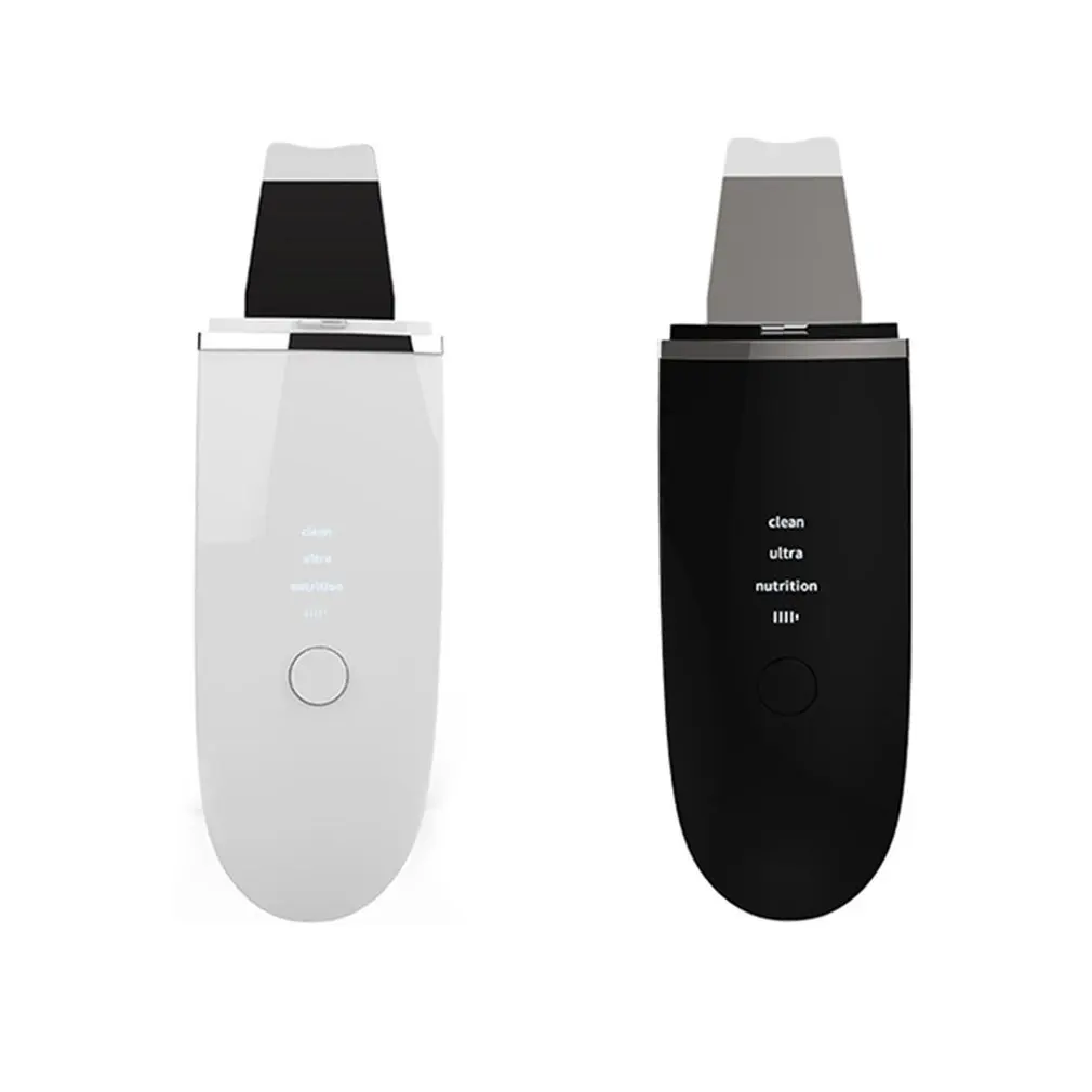 Ultrasonic Ion Deep Cleaning Skin Scrubber Peeling Shovel Facial Pore Cleaner Blackhead Remover Face Lifting USB Rechargeable