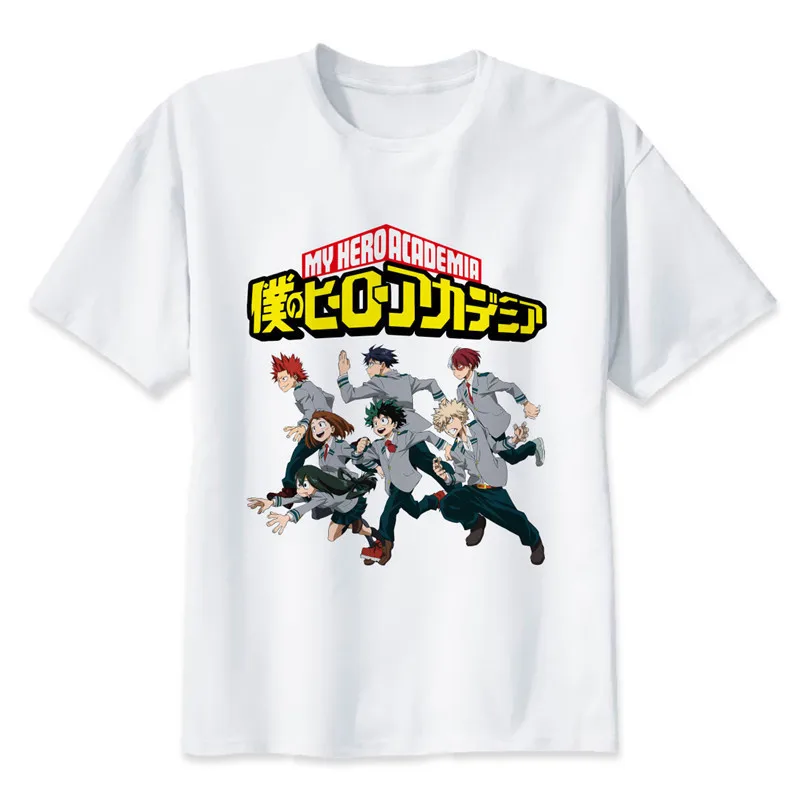 Новая футболка Boku No Hero Academy, модная мужская футболка My Hero Academy, Мужская футболка с коротким рукавом и забавным рисунком, топы, футболки для мужчин/женщин - Цвет: 5126