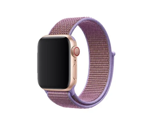 Nylon Strap For apple watch 5 4 band 44mm/40mm pulseira apple watch 42mm/38mm iwatch series 5/4/3/2 Colorful connector watchband - Цвет ремешка: 12
