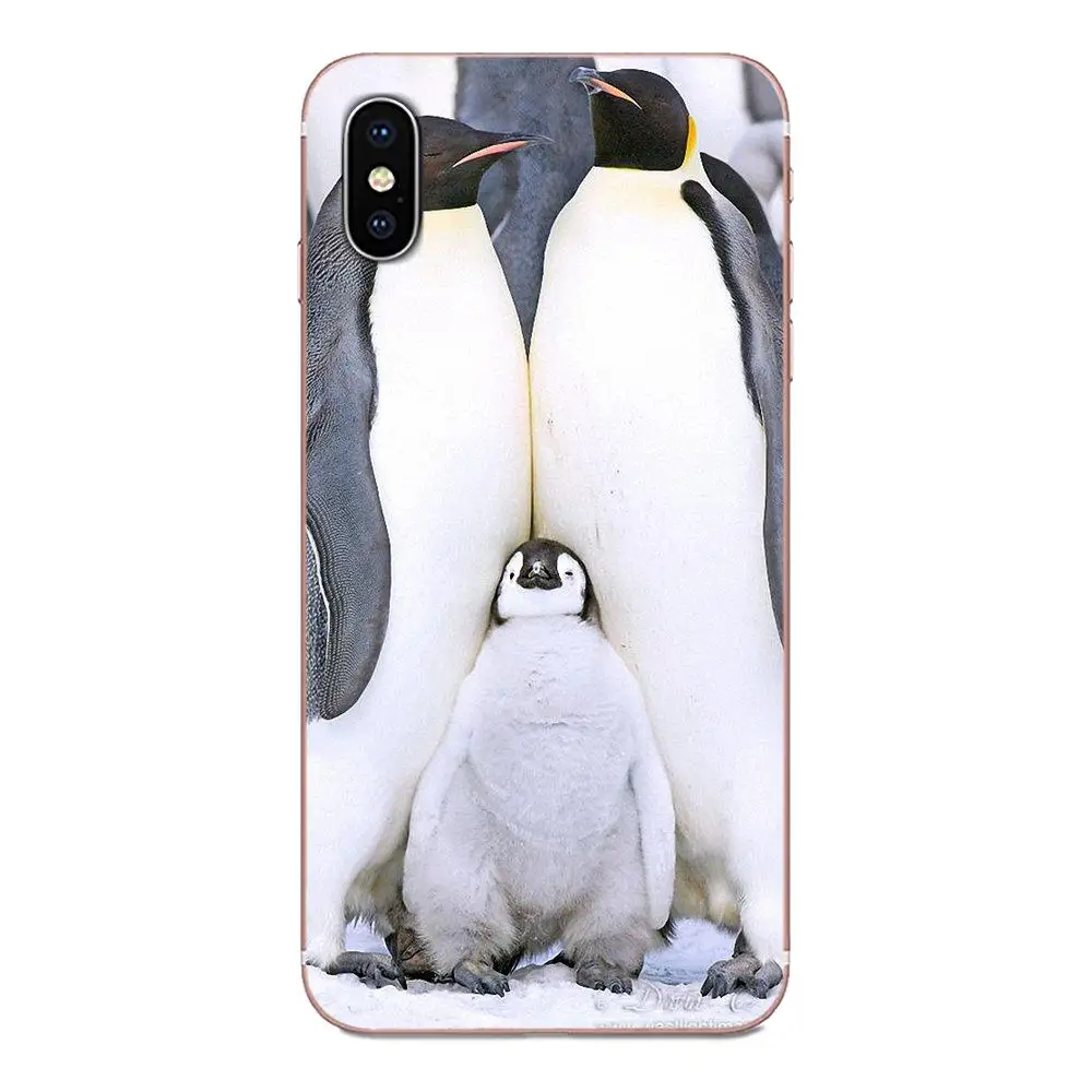 Мягкая одежда с принтом милой к коже Детские Пингвин для huawei Honor 4C 5A 5C 5X6 6A 6X7 7A 7C 7X8 8C