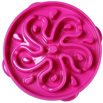 

LIXF Slow Feeder Bowl Cat Puppies Non-Slip Feeder Healthy Dog Kettle Pet Feeding Tools Hot